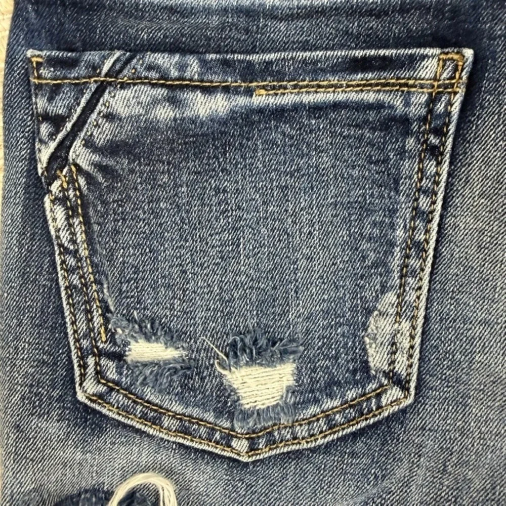 Buckle Black Womens Shorts 25 Denim Cutoff Low Rise Distressed‎ Y2K